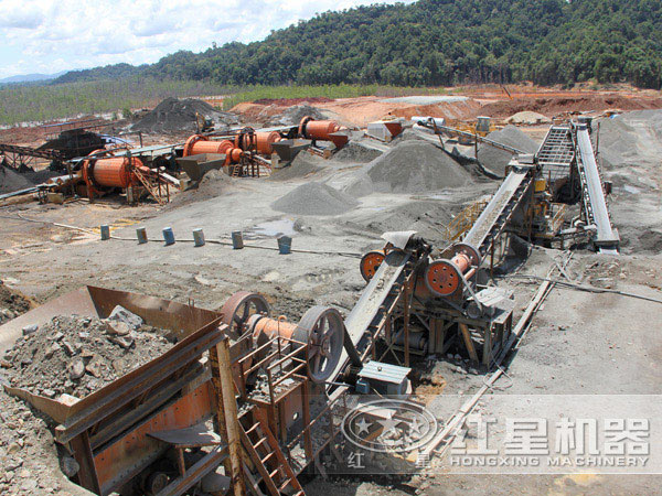 小型球磨機客戶現場