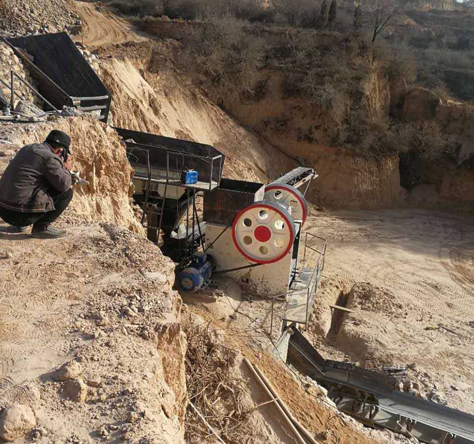 石頭破碎生產線