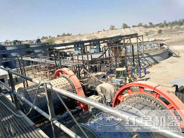 水泥球磨機用戶生產現場實拍圖