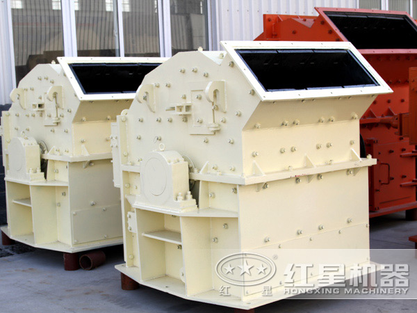 風化巖細碎機設備實拍