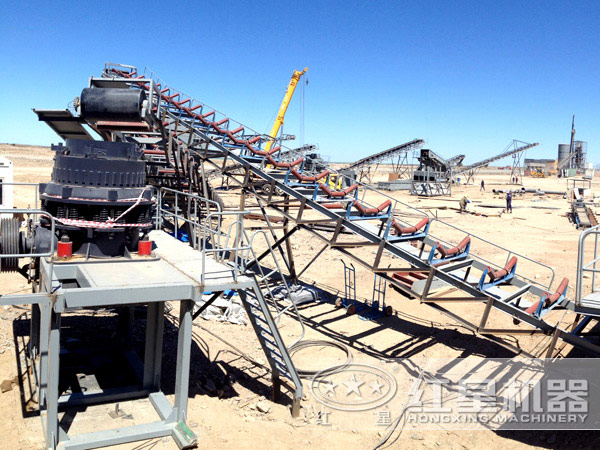 石料生產線現場