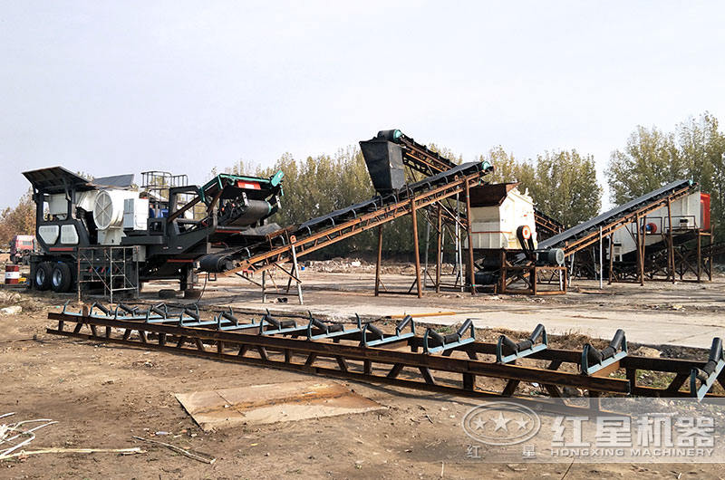 反擊破在建制砂生產線實拍