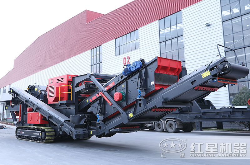 履帶移動破碎機