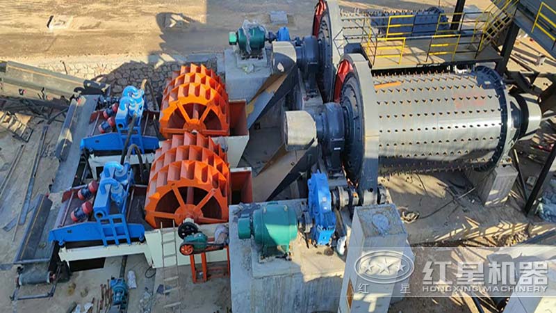 球磨機制砂現場實拍