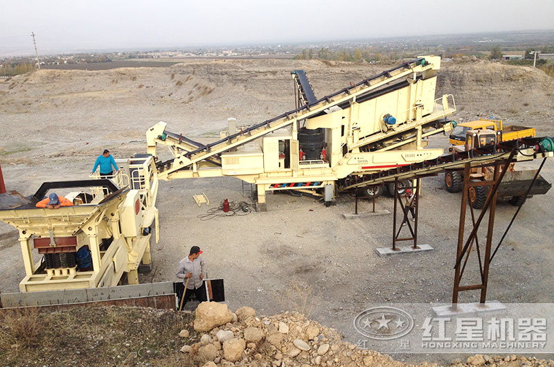 移動制砂生產客戶現場