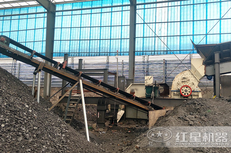 錘式破碎機生產線