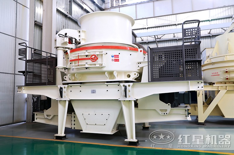 頁巖沖擊式破碎機現場實拍圖