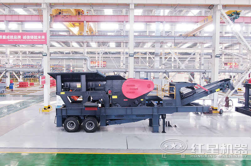 輪胎移動破碎機