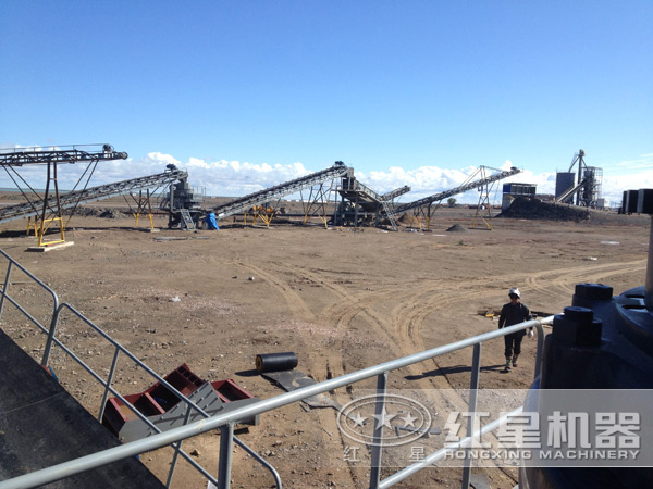 直線振動篩用戶現場拍攝