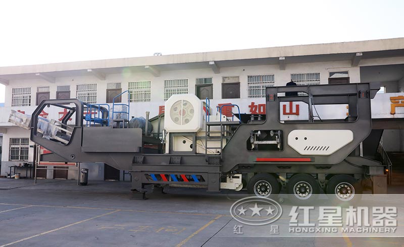 流動式小型石子破碎機