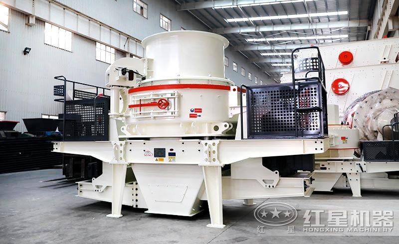 HVI鵝卵石制砂機實拍圖