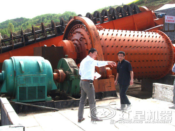 螺旋分級機用戶生產現場