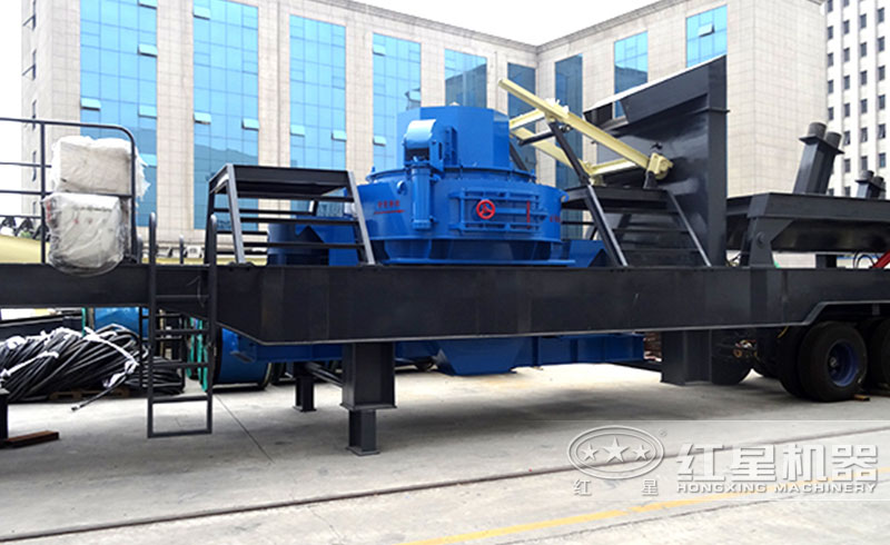 的小型河卵石移動式制砂機(jī)