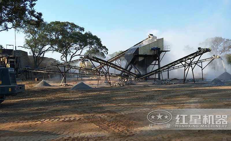 時產200噸青石生產線