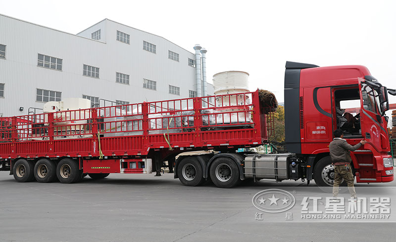 沖擊式破碎機發貨現場