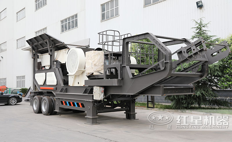 輪胎式移動破碎機