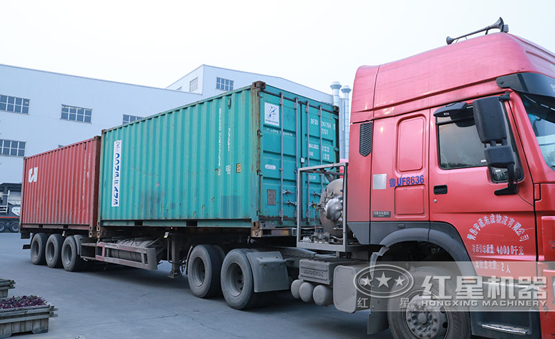 錘式石子破碎機發貨現場