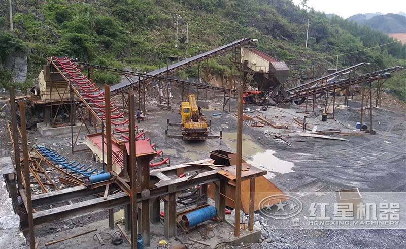 生產線正在安裝