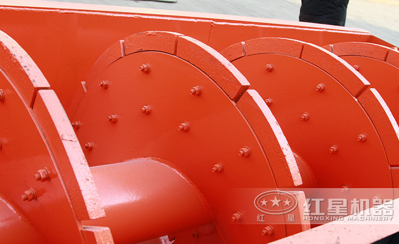 螺旋式洗砂機內部結構