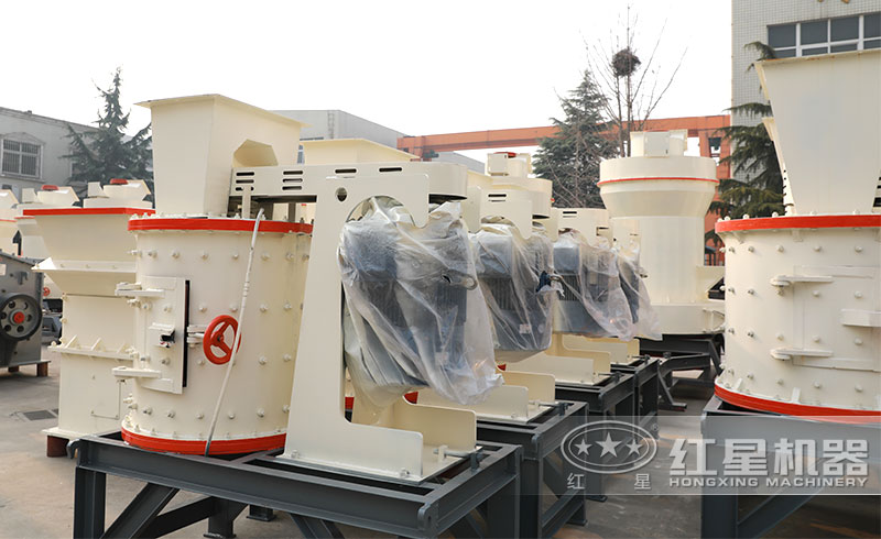 環保復合式碎石機廠區一角