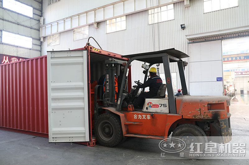 設(shè)備裝進集裝箱