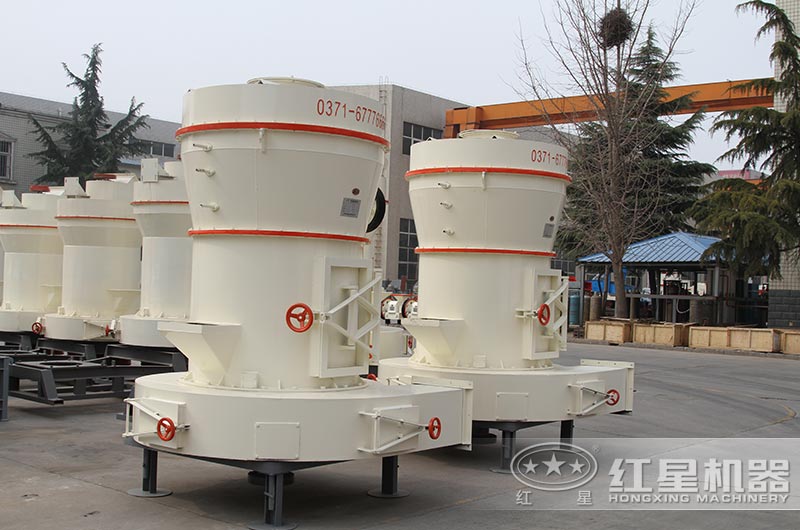 日產120噸雷蒙磨粉機實拍圖