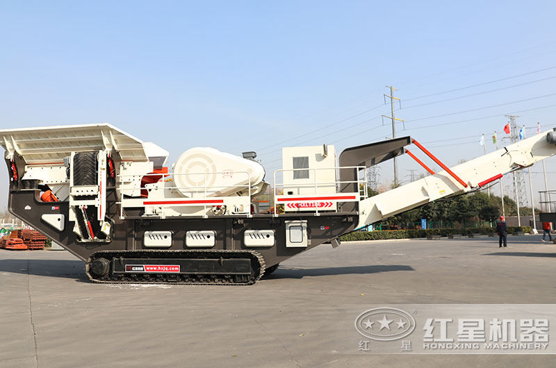 城市建筑垃圾處理設(shè)備-履帶式移動(dòng)破碎機(jī)