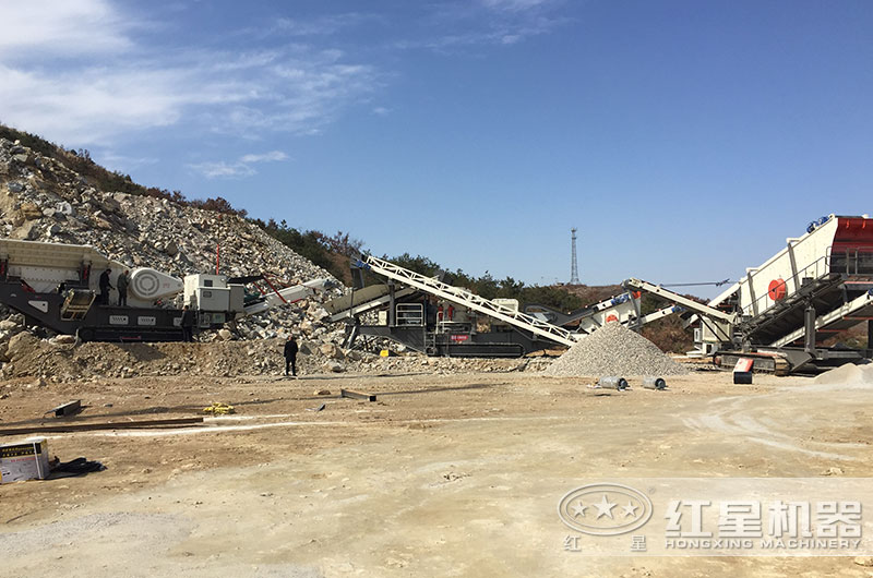 履帶式移動建筑垃圾破碎機