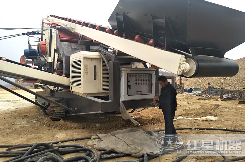 客戶現場，通電作業