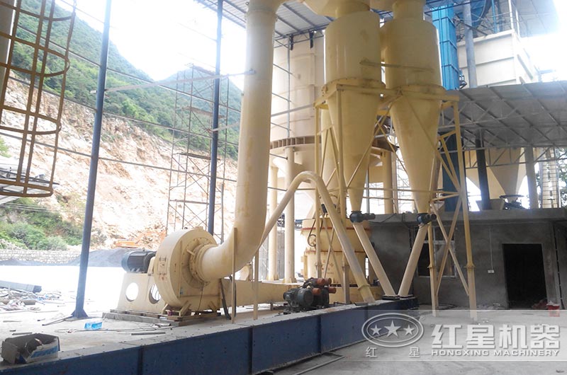 山西客戶磨粉現(xiàn)場(chǎng)