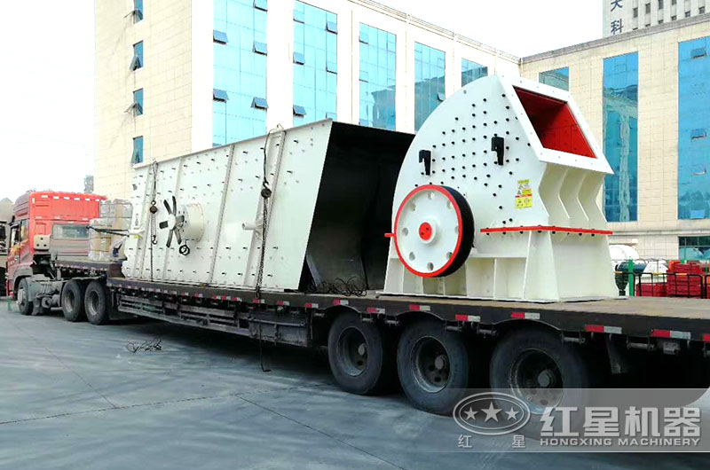 重錘式破碎機準備就緒，為用戶派送到作業現場