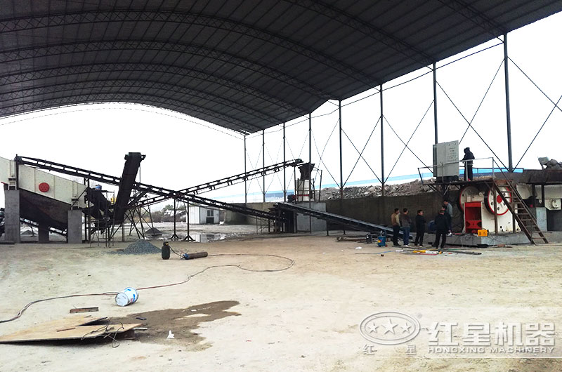 固定式破碎現場