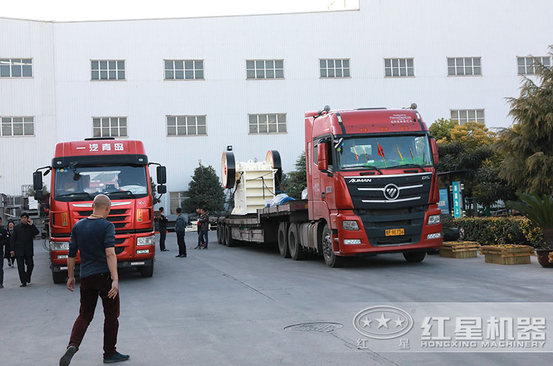 花崗巖破碎機設備發(fā)往浙江