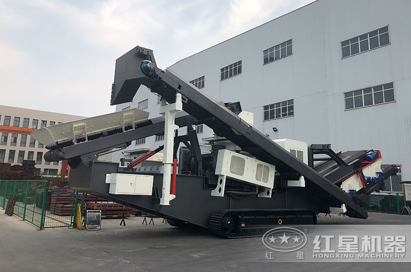 小型履帶式移動碎石機(jī)
