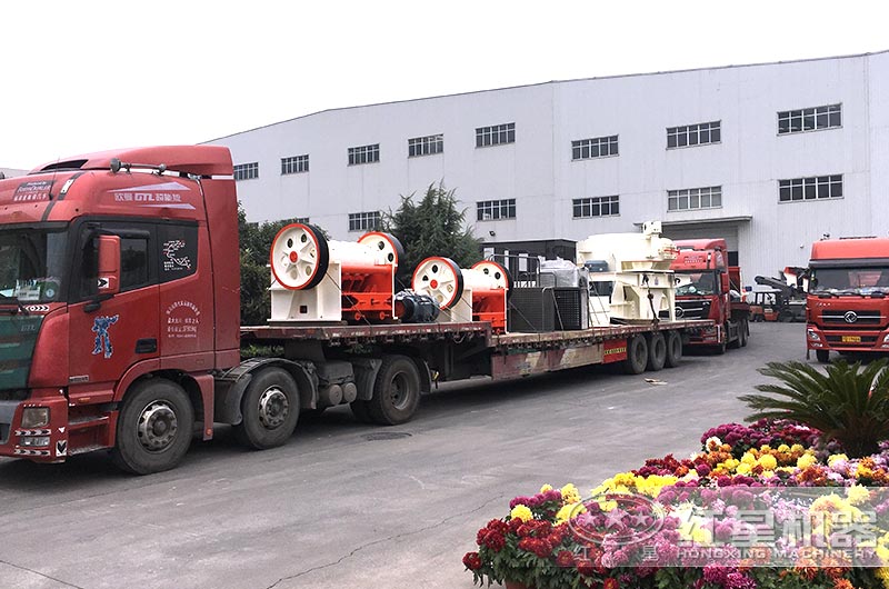 全套人造沙子機器設備發往陜西