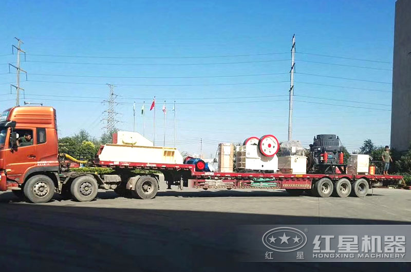 全套破碎機設備發貨 