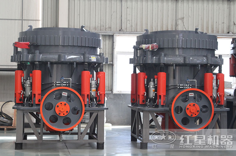 圓錐式砂石粉碎機圖片