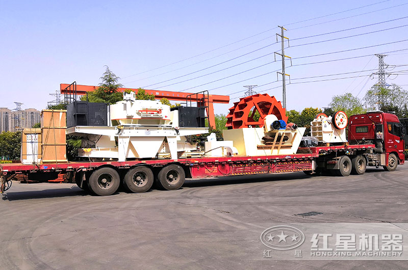 全套石頭加工沙子機器發往浙江