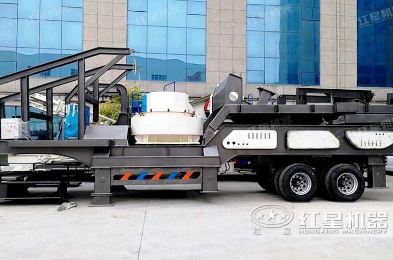 沖擊破移動式破碎機，專業(yè)制砂級配連續(xù)