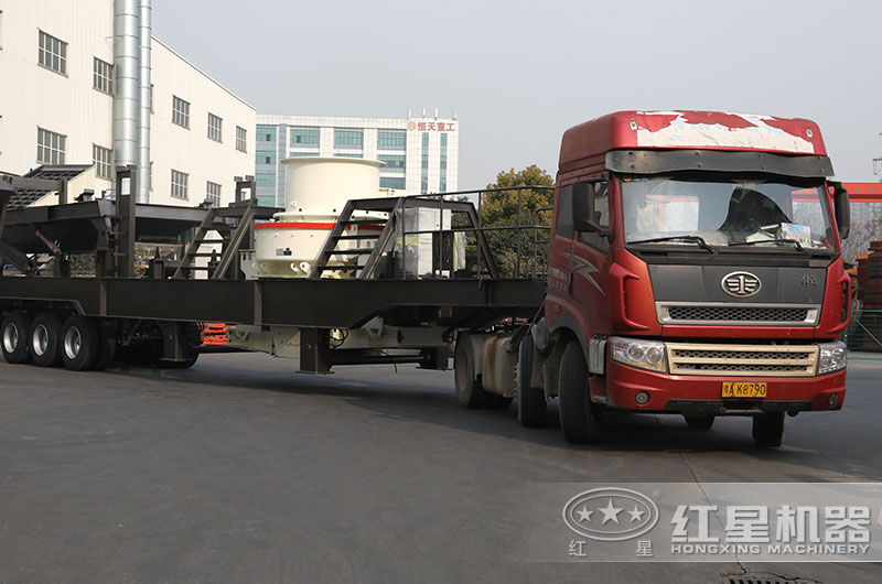 流動沖擊式制砂機 靈活機動、轉彎半徑小