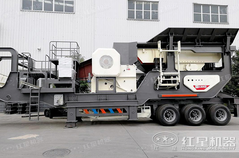 顎式移動石子破碎機(jī)圖片