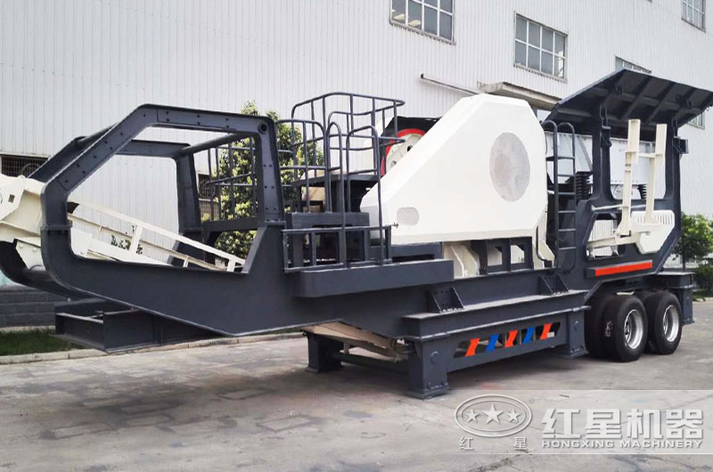 顎式移動破碎機集給料、破碎、輸送為一體