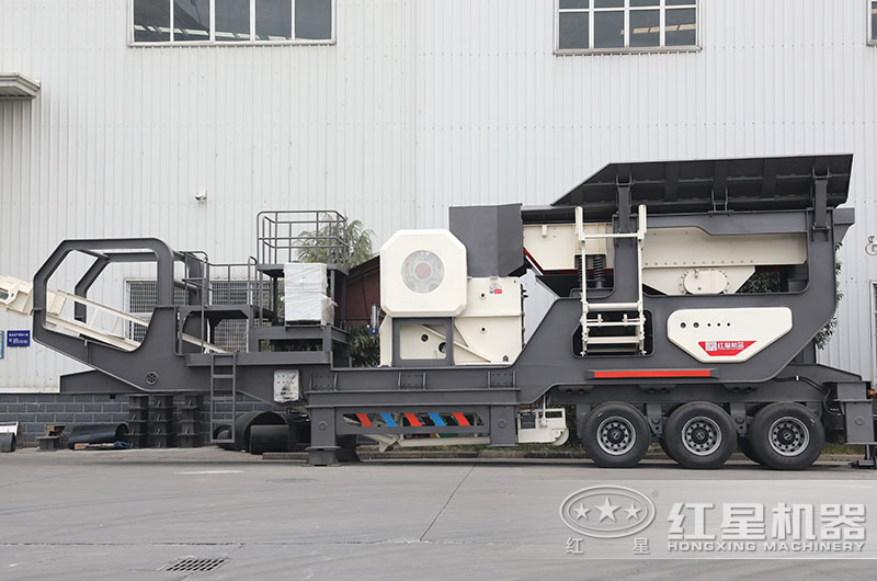 移動顎式破碎機價格略貴，但使用方便