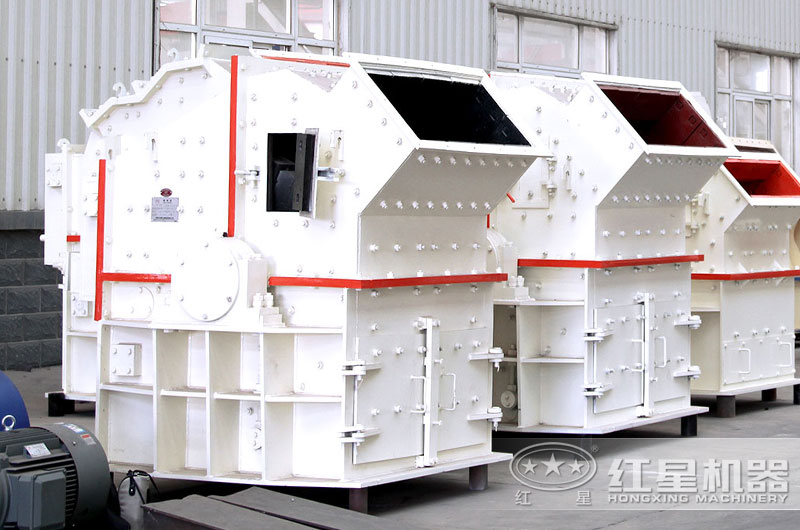 細碎制砂機占地面積小，移動方便