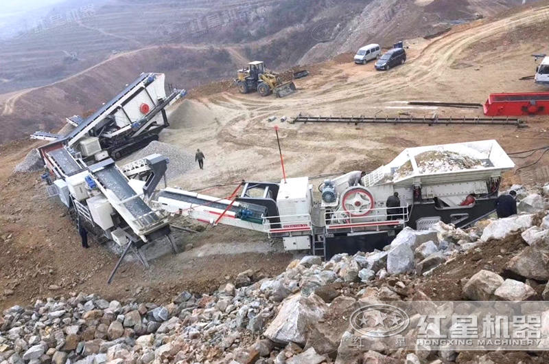 履帶式破碎機(jī)配置好，價格高