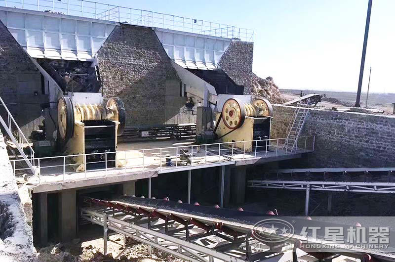 山東一時產(chǎn)500噸機制砂生產(chǎn)線投產(chǎn)使用