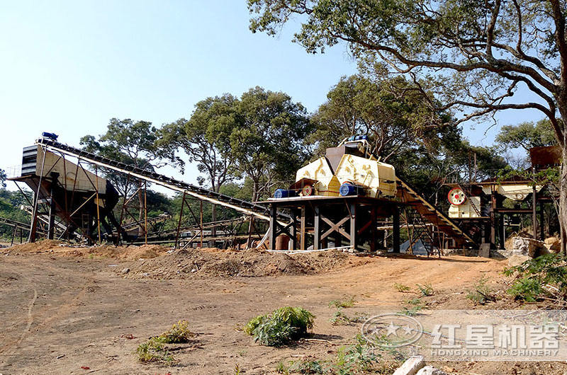 兩臺反擊破并行使用，產量大、粒型好