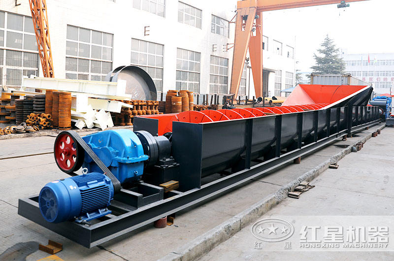 螺旋洗沙機產量5-240方/時，長：8-11米