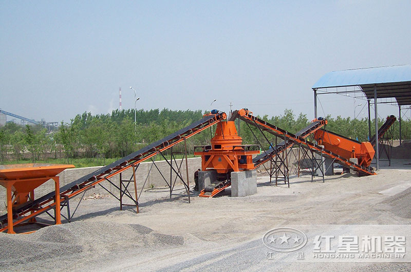 小型打砂機“在線”作業