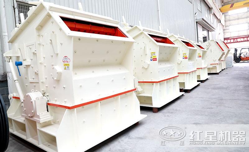 環保型反擊式制砂機廠區實拍圖